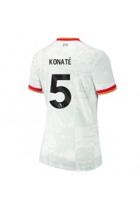 Liverpool Ibrahima Konate #5 Voetbaltruitje 3e tenue Dames 2024-25 Korte Mouw